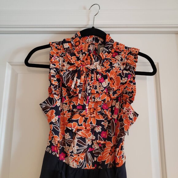 Anthropologie Girls From Savoy Floral Sleeveless Dress - Picture 2 of 11